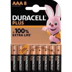 Duracell Alkaline Mainline Bst AAA X8