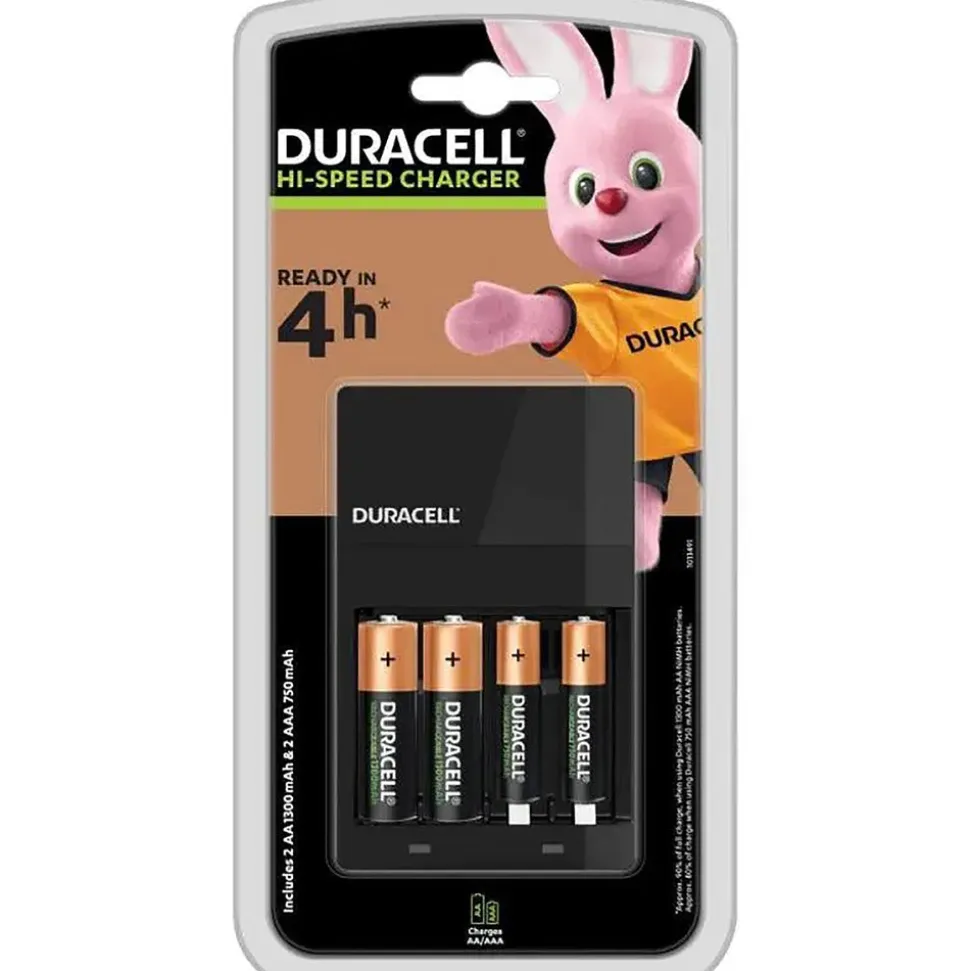 Duracell Oplader CEF14+2AA/AAA CN MON WE