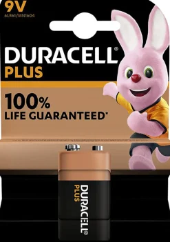 Duracell Plus Batterij blok 9 volt