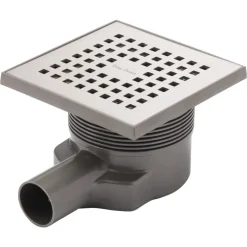 Easy Drain Aqua Doucheput MSI-6 RVS Geborsteld 15x15cm