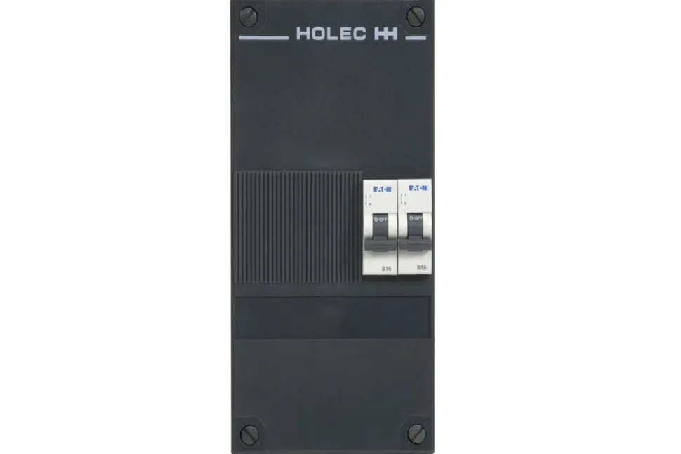 Eaton Holec Groepenkast 2 Groepen 16A 1-Polig+N 110x220mm