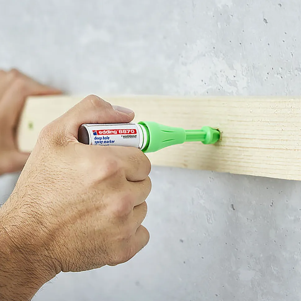 Edding E-8870 deep hole spraymarker blister groen