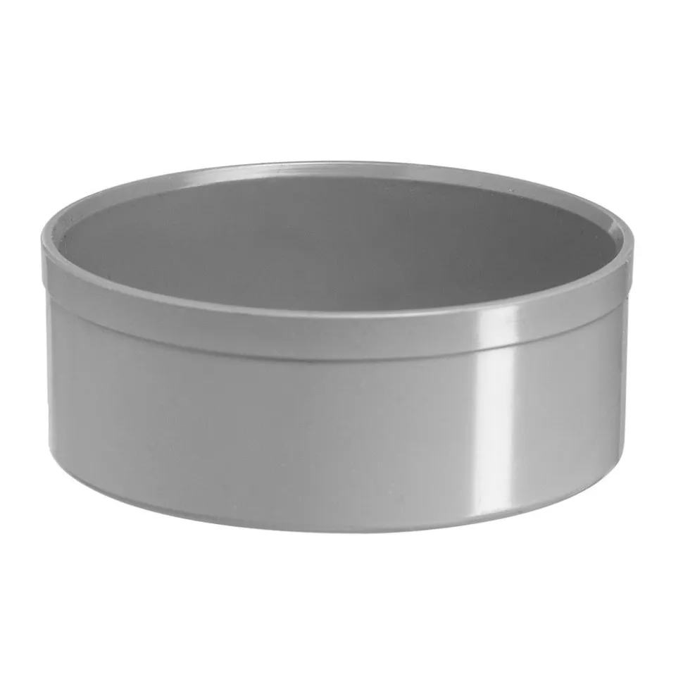 Eindkap universeel PVC Ø 110 mm passend om de buis en de mof KOMO-keur