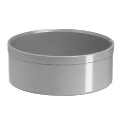 Eindkap universeel PVC Ø 125 mm passend om de buis en de mof KOMO-keur