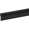Eindprofiel SPC Paneel Wall End Zwart Mat 4mm x 2800mm