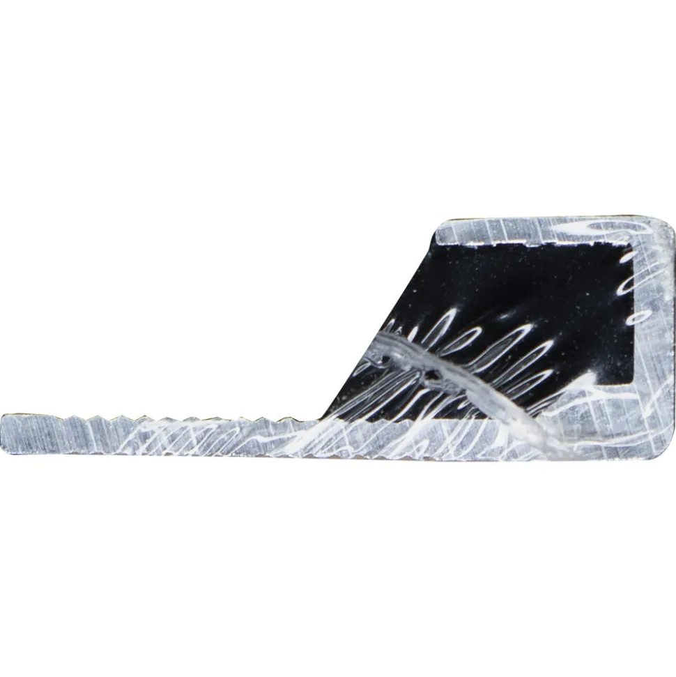 Eindprofiel SPC Paneel Wall End Titanium 4mm x 2800mm