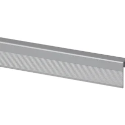 Eindprofiel SPC Paneel Wall End Zilver 4mm x 2800mm