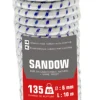 Elastiektouw rubber met coating 6 mm, 10 m