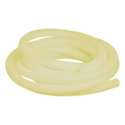 Elektrabuis flexibel PVC 3/4'' crème KEMA-keur in geribde uitvoering 20 meter