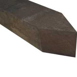 Elephant Azobe Paal Gepunt 58x58x2750mm FSC Mix 70%