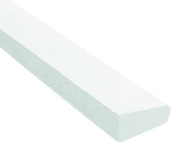 Elephant Glaslat A3 Hardhout Wit Gegrond 15x33x4600mm FSC Mix 70%