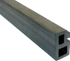 Elephant Regel/afdeklijst WPC Antraciet 30x50x2250mm 2st FSC 100%