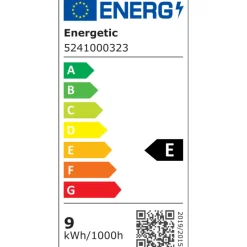 Energetic Led Lamp Bulb E27 SMD A60 9W 1055LM 2700K Frosted - 3-Pack