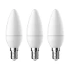 Energetic LED Lamp Kaars 25W E14 Warmwit Mat 3st