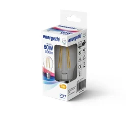 Energetic LED Lamp Peer 60W E27 Warmwit Helder