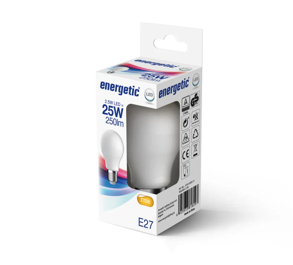 Energetic LED Lamp Peer 25W E27 Warmwit Mat