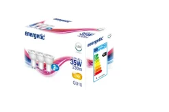 Energetic LED Spot 35W GU10 Warmwit 3st