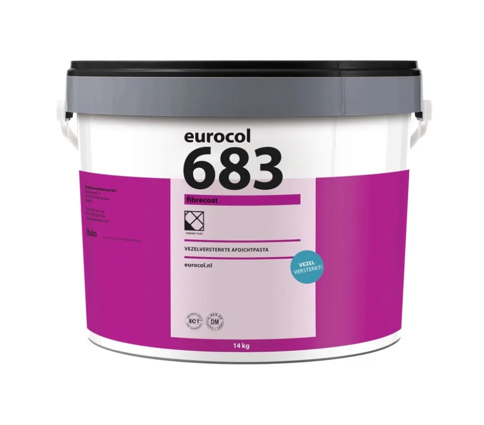 Eurocol 683 Fibrecoat Afdichtpasta Vezelversterkt 14kg