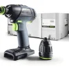 Festool Accu Schroefboormachine T 18+3 Li-Basic