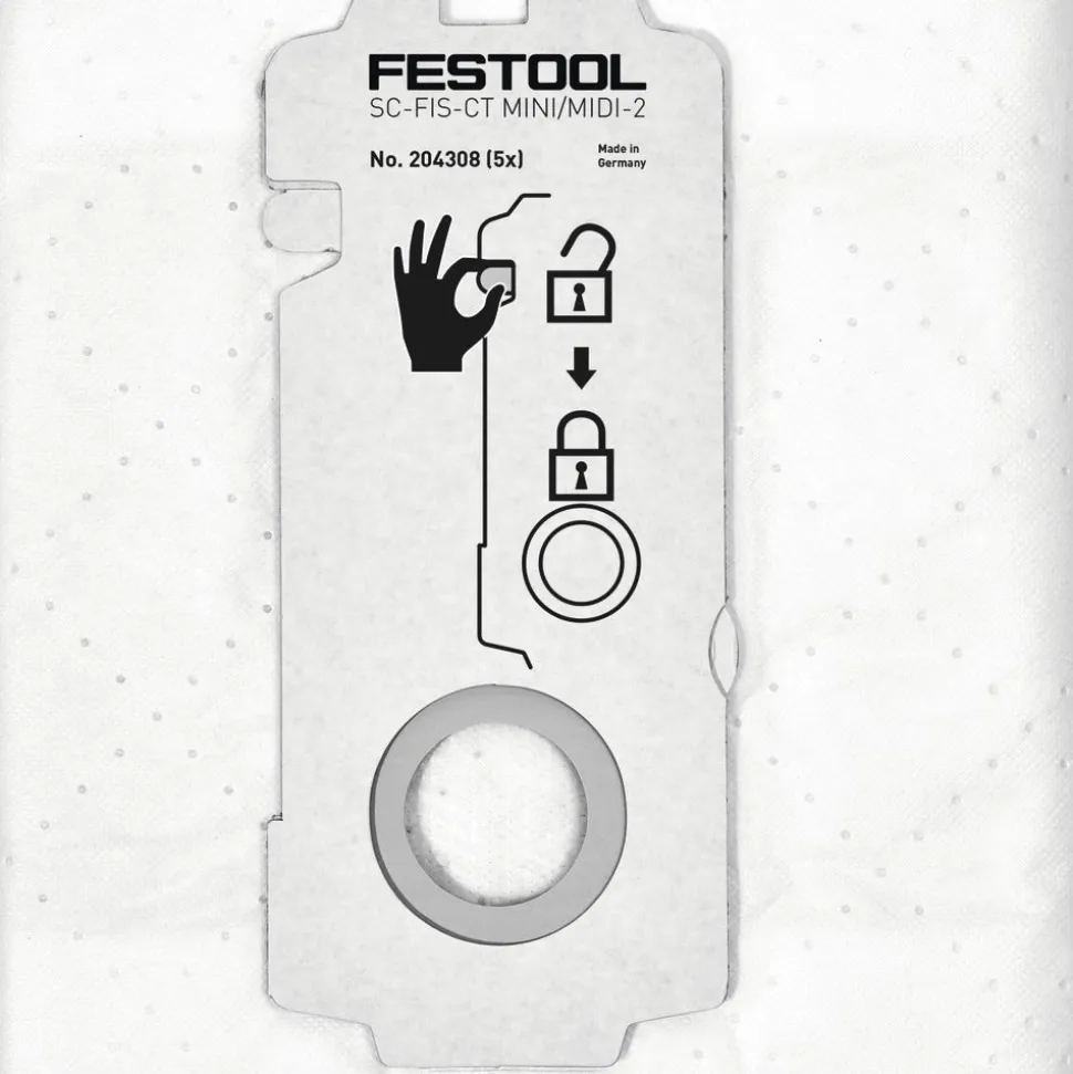 Festool Filterzak SC-FIS-CT MI/5/CT15 Mini/midi-2/5