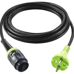 Festool Plug-it Kabel Rubber H05 M-F-4 Zwart 4m