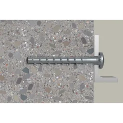 fischer Betonschroef FBSII Verzinkt Staal Bolkop 6x40/5 Deeldraad T30 100st