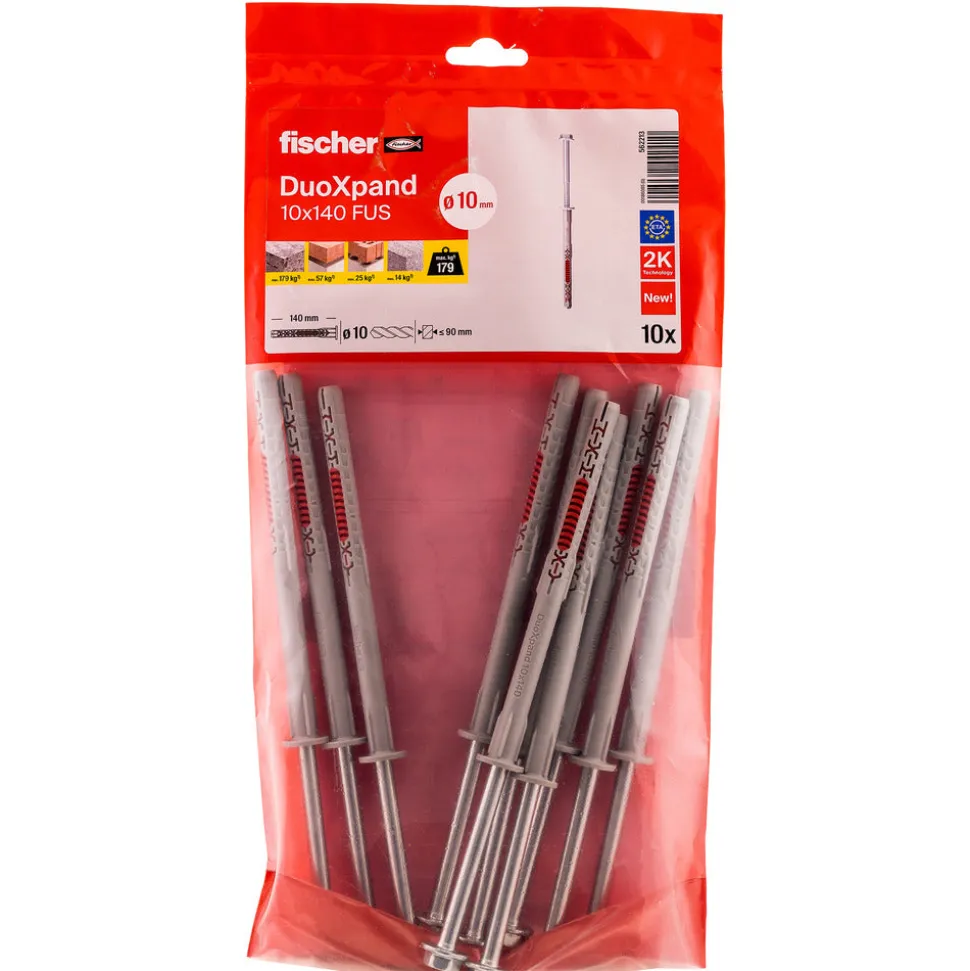 fischer Constructieplug DuoXpand Verzinkt FUS 10st
