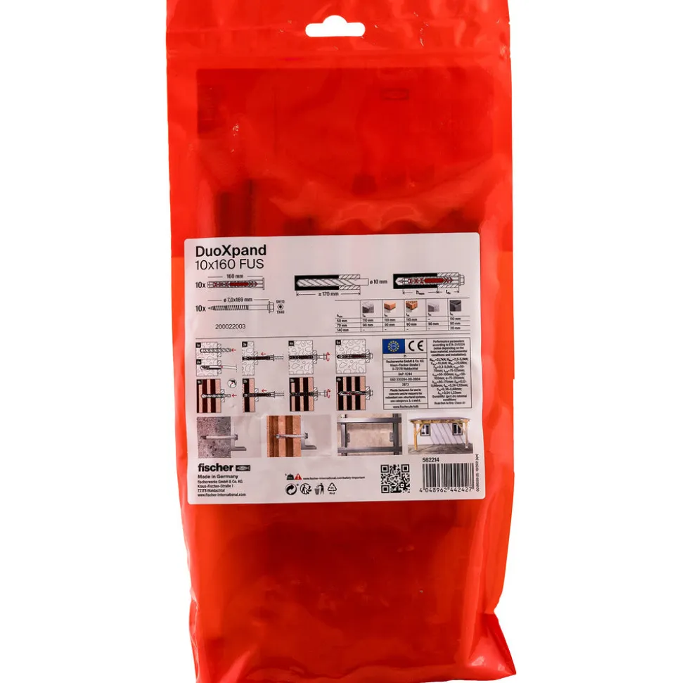 fischer Constructieplug DuoXpand Verzinkt FUS 10st