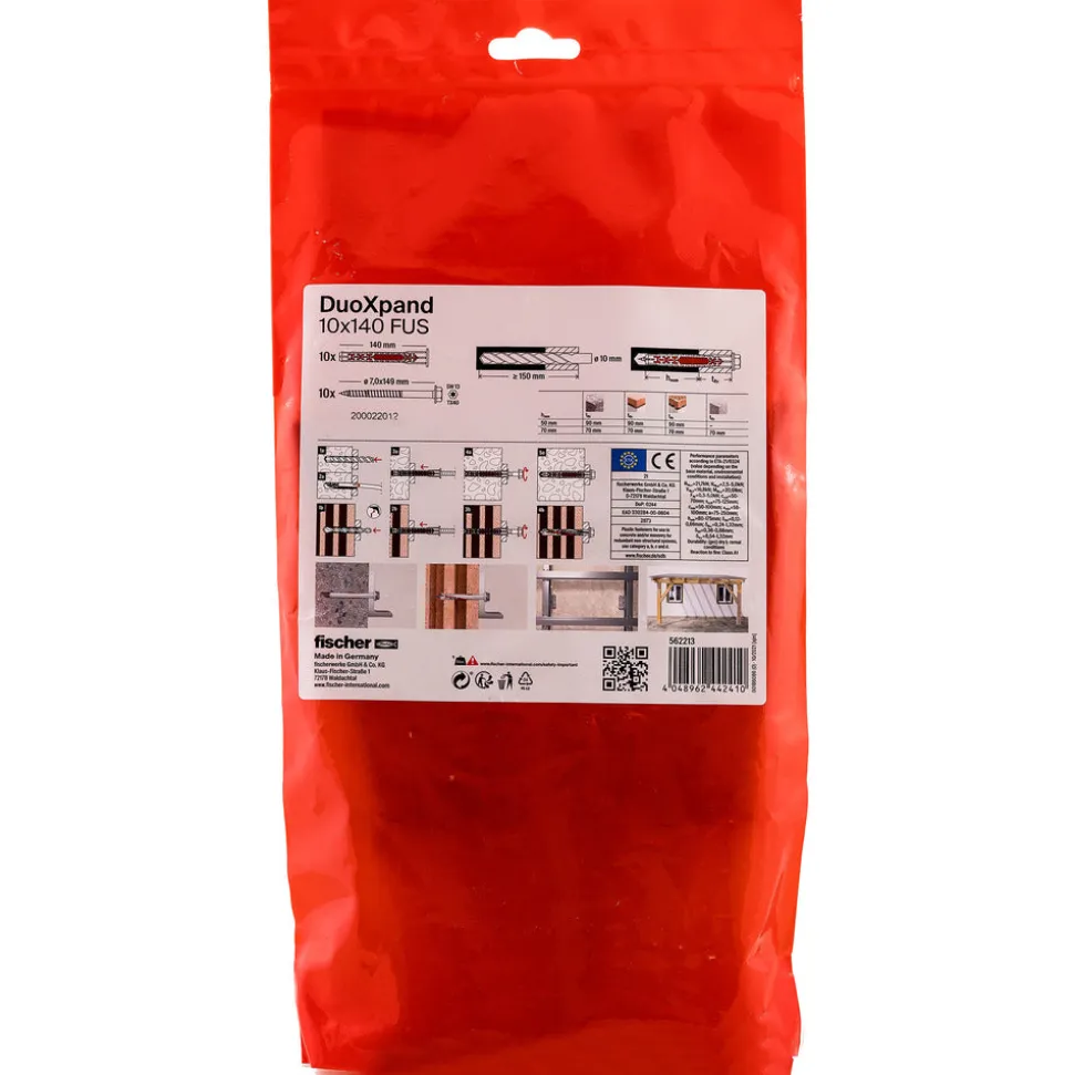 fischer Constructieplug DuoXpand Verzinkt FUS 10st