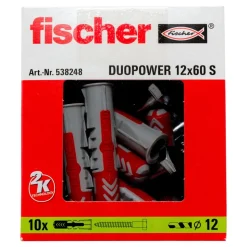 fischer Duopower Universele Plug Met Spaanplaatschroef