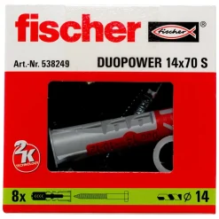 fischer Duopower Universele Plug Met Spaanplaatschroef