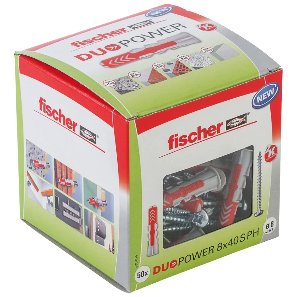 fischer Duopower Universele Plug Met Cilinderkopschroef