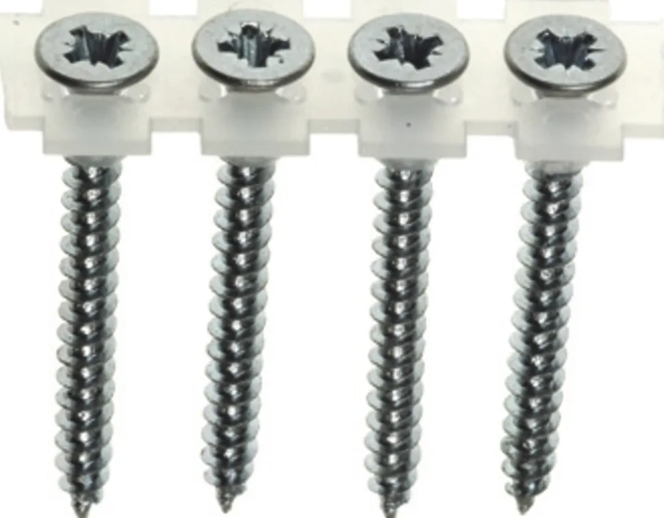 FIS Profi Band-Spaanplaatschroef Verzinkt VK 4x30mm Voldraad PZ2 1000st