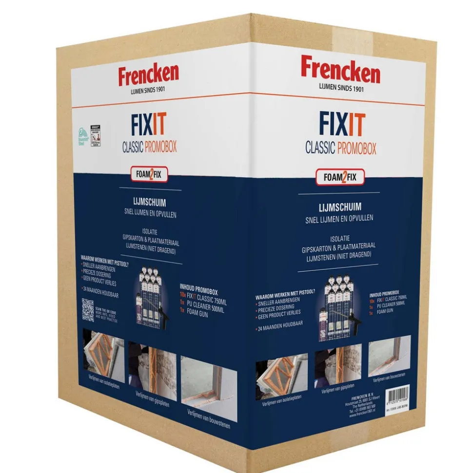 Frencken FIXIT Classic Gun Promobox