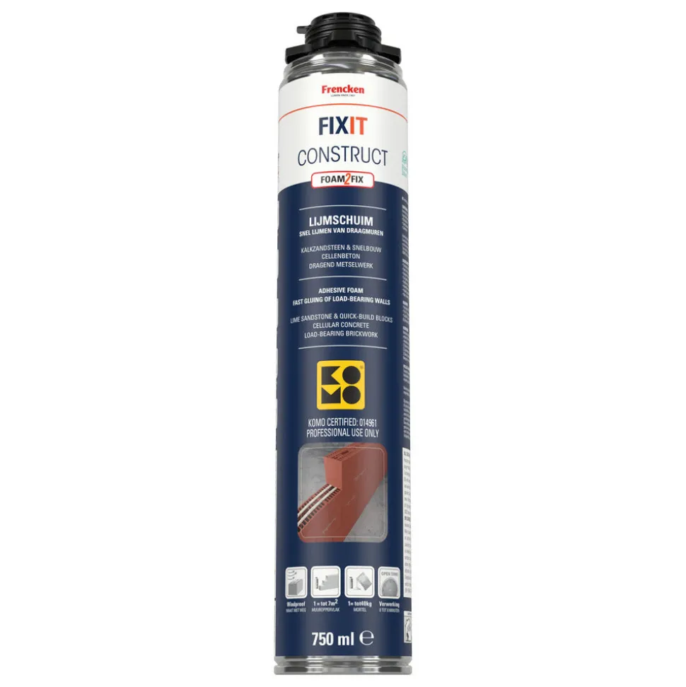 Frencken FIXIT Construct Gun Lijmschuim 750ml