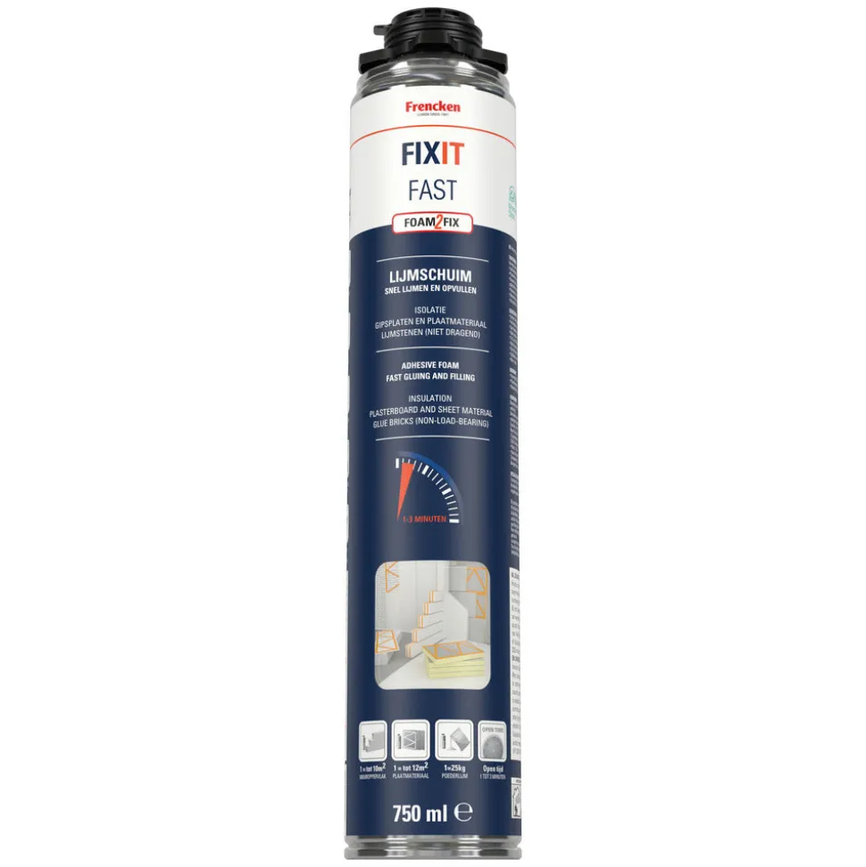 Frencken FIXIT Fast Gun Lijmschuim 750ml