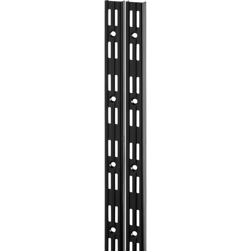F-Systeem rail dubbel 200 cm zwart 550 kg