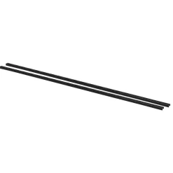 F-Systeem rail enkel 100 cm zwart 275 kg