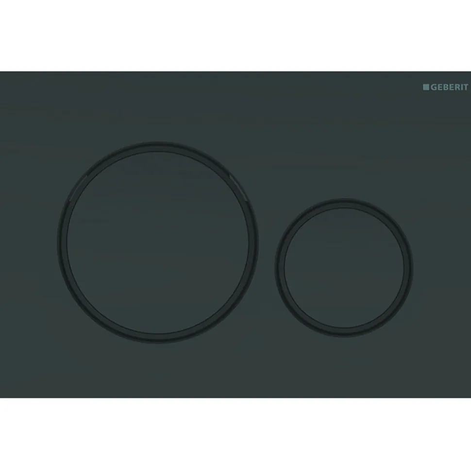 Geberit Bedieningspaneel S20 Zwart