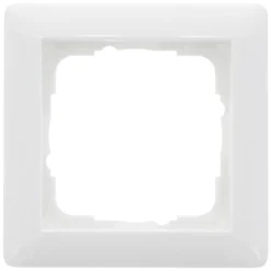 Gira Afdekraam System 55 Inbouw 1-Voudig Polarwit