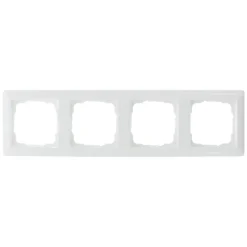 Gira Afdekraam System 55 Inbouw 4-Voudig Polarwit