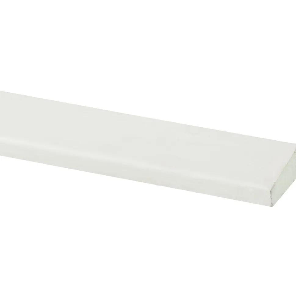 Glaslat DH04 Hardhout Wit Gegrond 15x33x4000mm FSC Mix 70%
