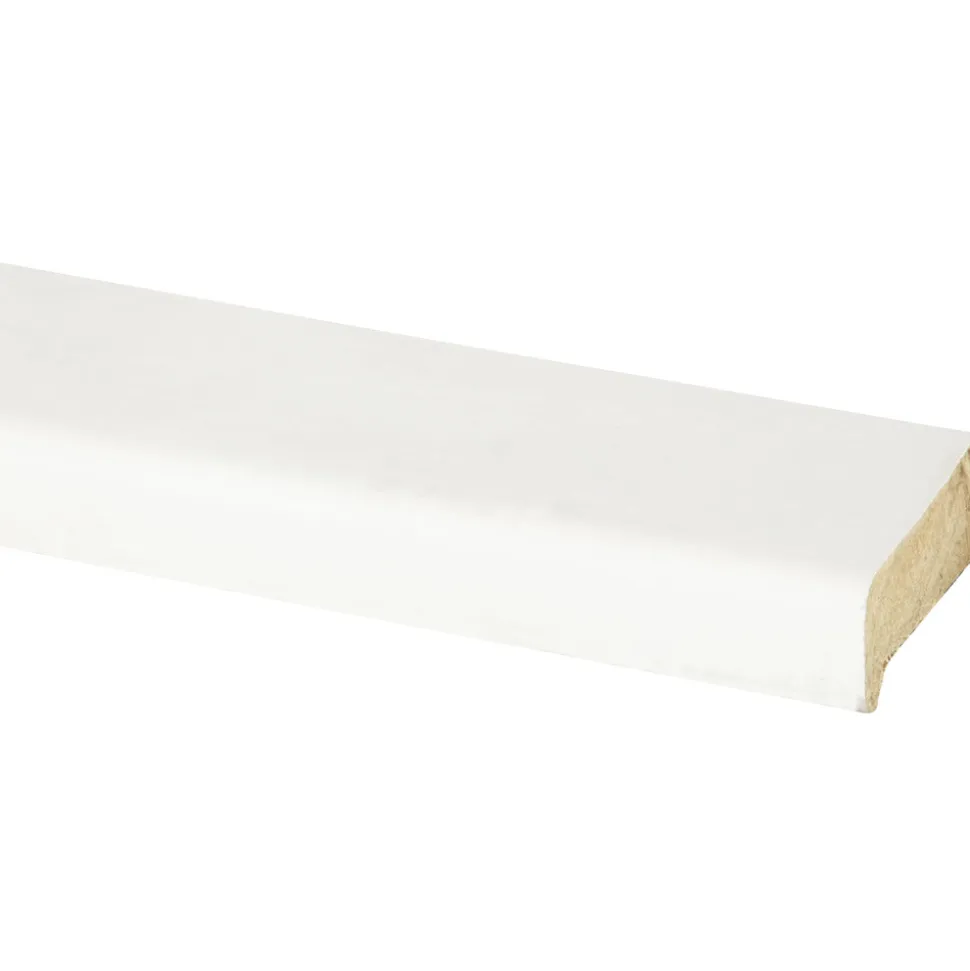 Glaslat DHNL50 Hardhout Wit Gegrond 18x65x4000mm FSC Mix 70%