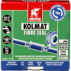 Griffon Kolmat® Afdichtingsband Fibre Seal 15 meter