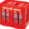 Griffon Montagelijm Poly Max High Tack Express Wit 12st. + Werksokken