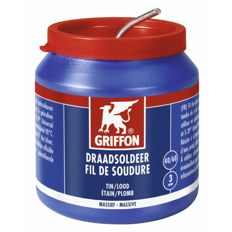 Griffon Soldeerdraad 40/60 Massief Ø3mm 500gr