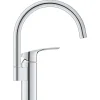 Grohe Eurosmart keukenmengkraan hoge uitloop