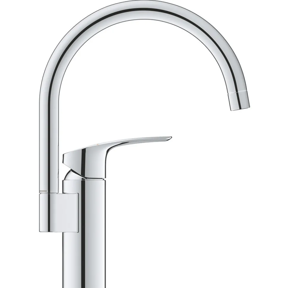 Grohe Eurosmart keukenmengkraan hoge uitloop