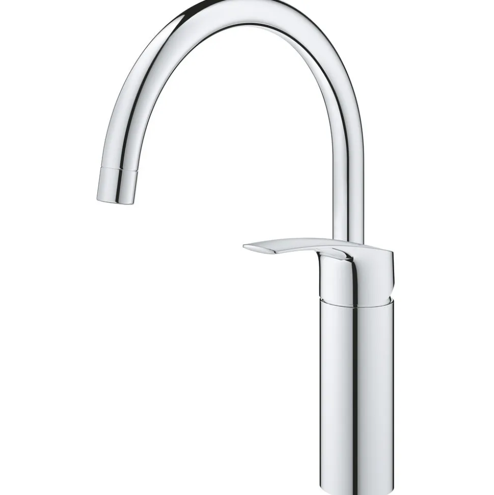 Grohe Eurosmart keukenmengkraan hoge uitloop