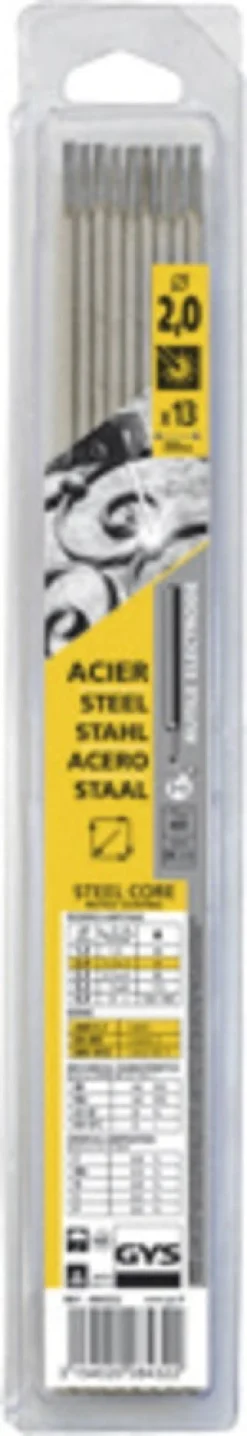 Gys Laselektrodes Staal Grijs 2,0mm 13st